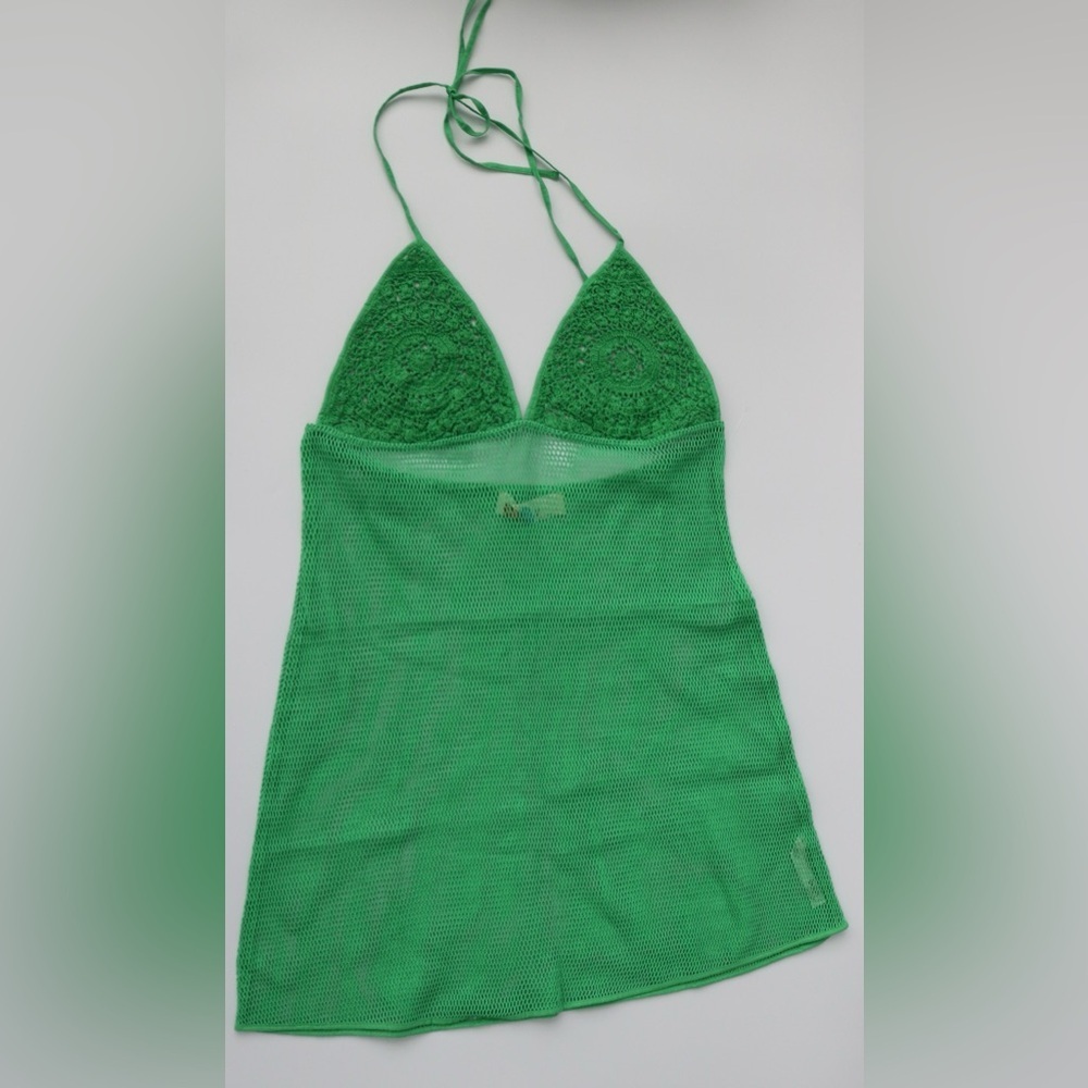 Free People Beach halter top cover up